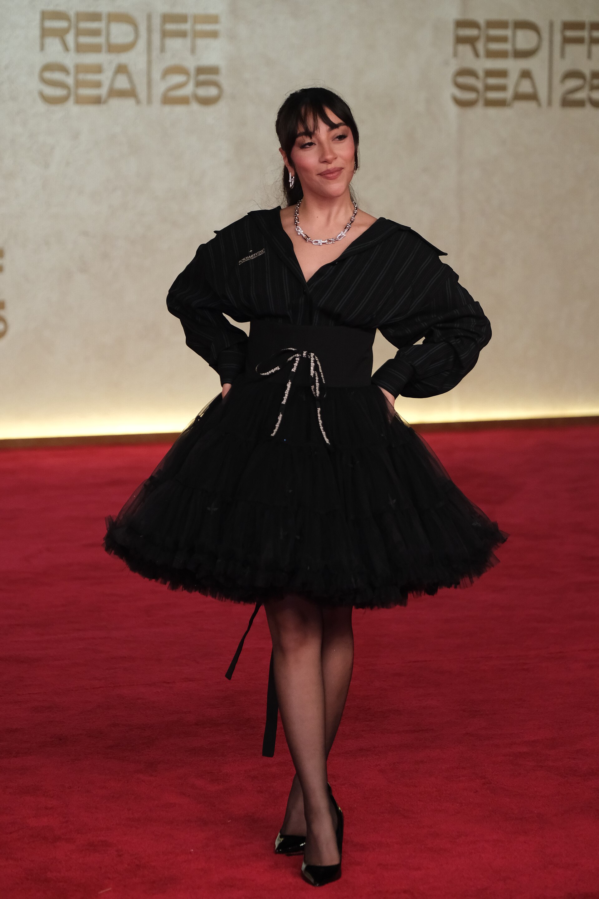 Sarah Taibah at the 2025 Red Sea Film Festival
