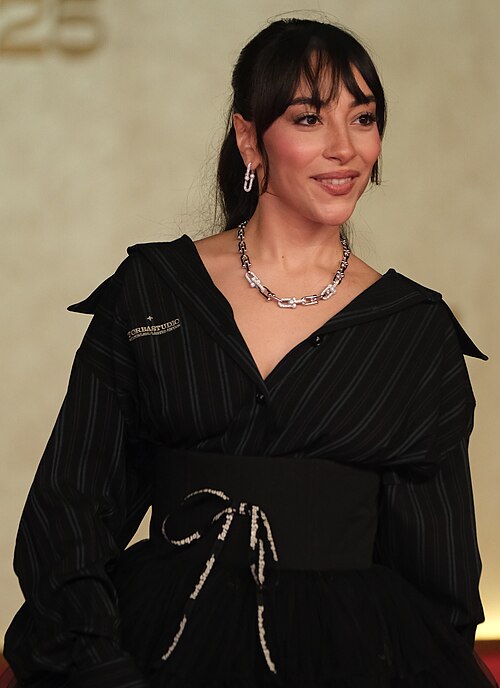 Sarah Taibah at the 2025 Red Sea Film Festival