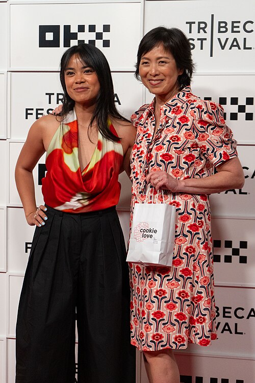 Sari Arambulo at the premiere of "Cookie Love" at the 25th Tribeca Film Festival in New York City.