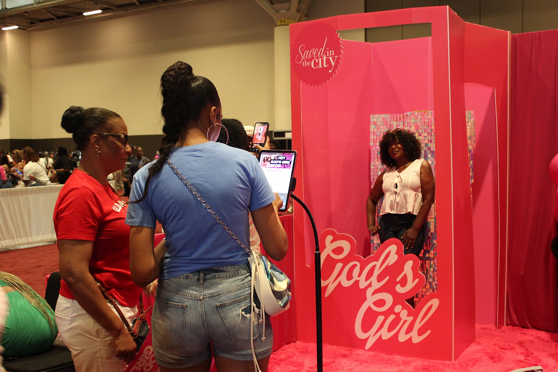 Saved In The City Booth at the Essence Festival of Culture 2025 in New Orleans, Louisiana in July 2025.