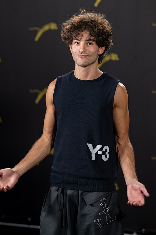 Sayyid El Alami at a PhotoCall at the 2026 Locarno Film Festival.