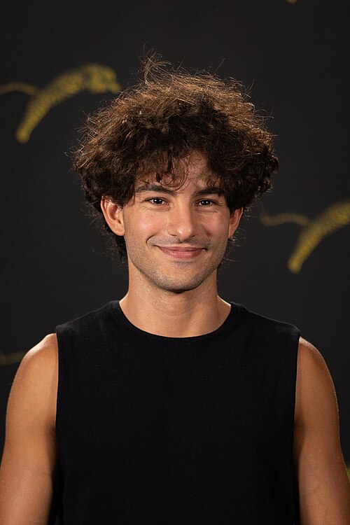 Sayyid El Alami, actor,  at the Locarno FilmFestival 2026-1