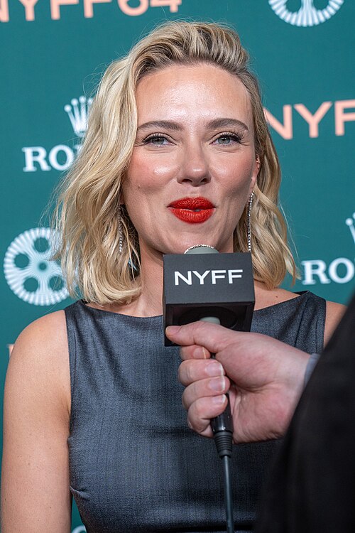 Scarlett Johansson at the 64th annual New York Film Festival at Film at Lincoln Center