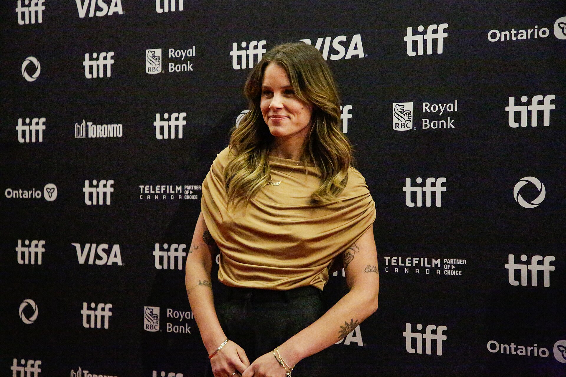 Scoot McNairy's partner at the 2024 Toronto International Film Festival (TIFF) for the movie Nightbitch.