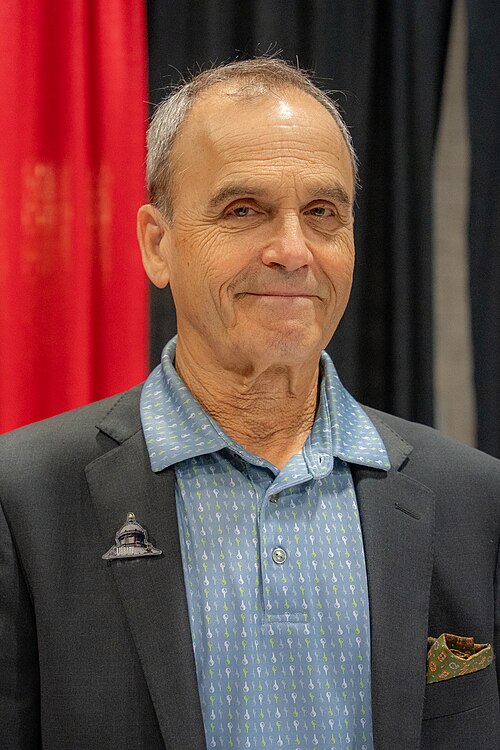 Scott Turow, writer, at National Book Festival 2025, in Washington, D.C., in September 2025