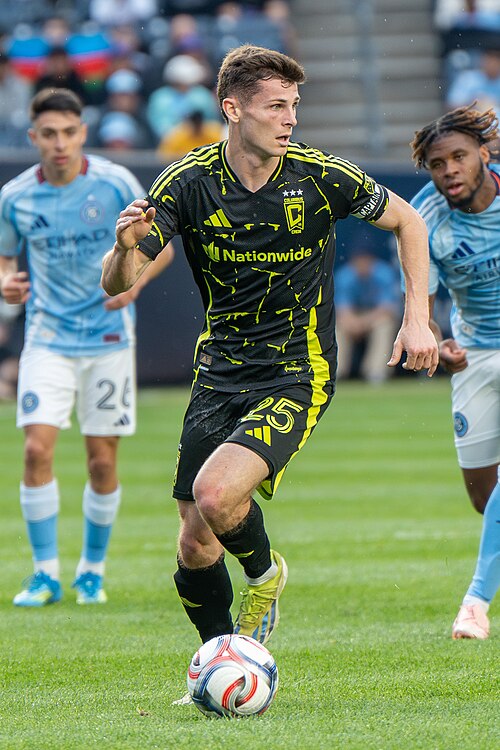 Sean Zawadzki during New York City FC vs Columbus Crew on May 10, 2026