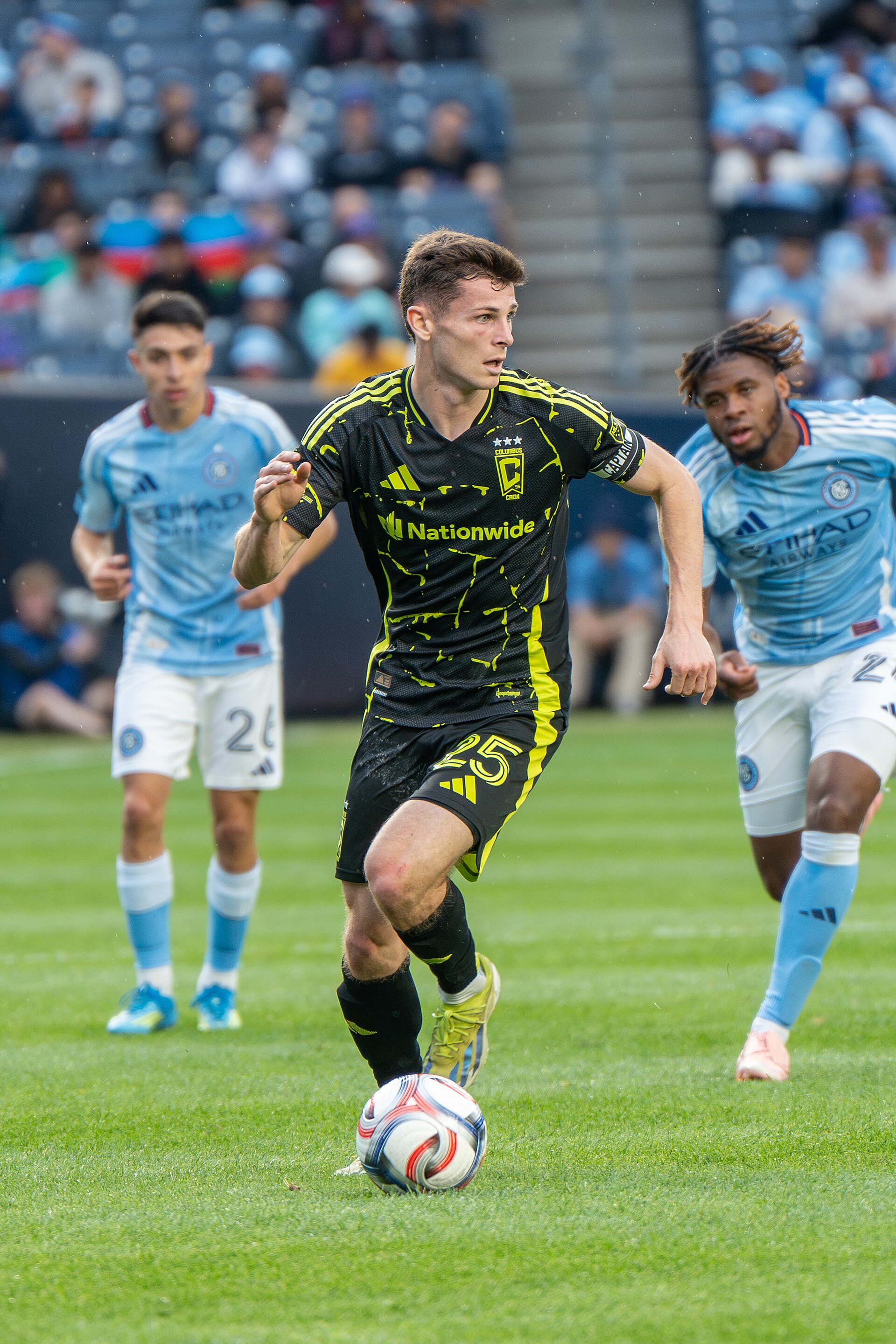 Sean Zawadzki during New York City FC vs Columbus Crew on May 10, 2026
