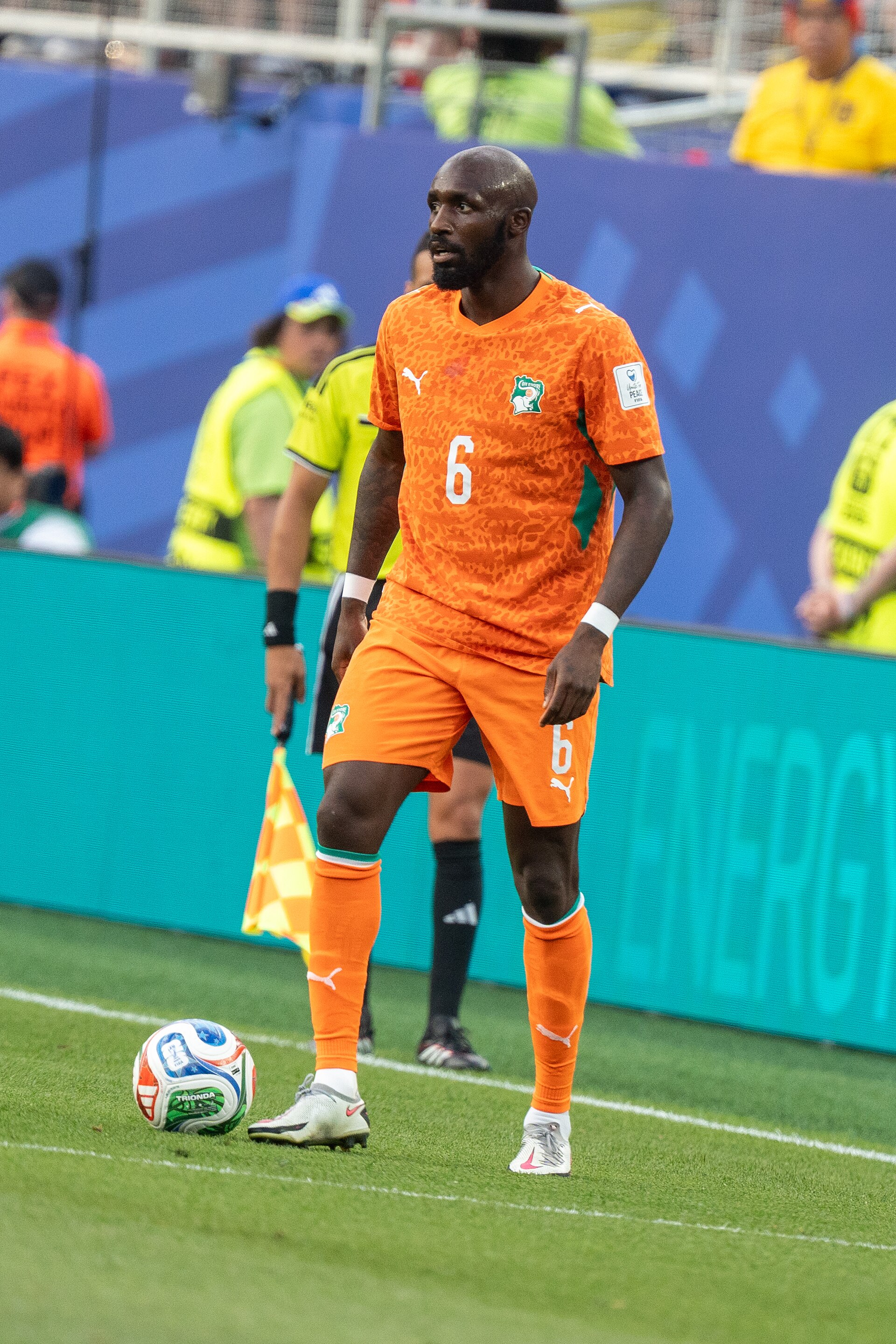Seko Fofana during Côte d'Ivoire v Ecuador on 14 June 2026 at the 2026 FIFA World Cup