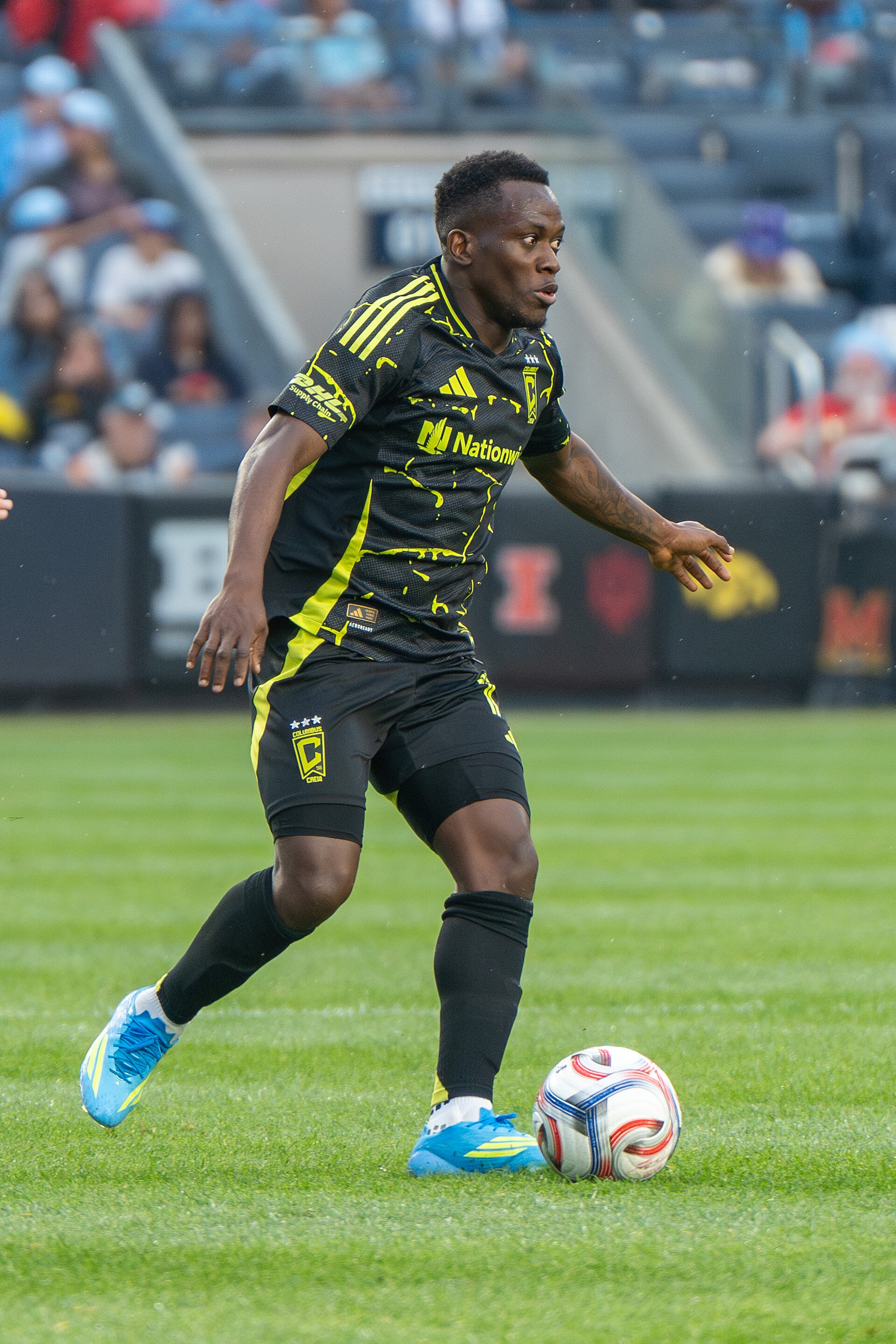 Sekou Tidiany Bangoura during New York City FC vs Columbus Crew on May 10, 2026