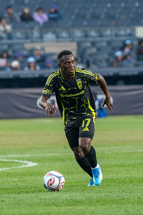 Sekou Tidiany Bangoura during New York City FC vs Columbus Crew on May 10, 2026