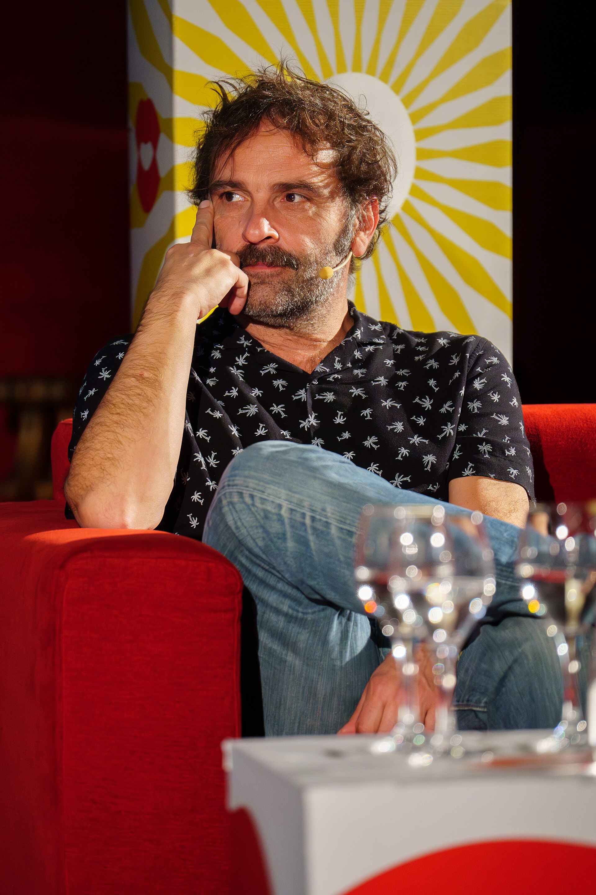 Pablo Guerrero during the celebration of the Valladolid International Film Festival in 2025