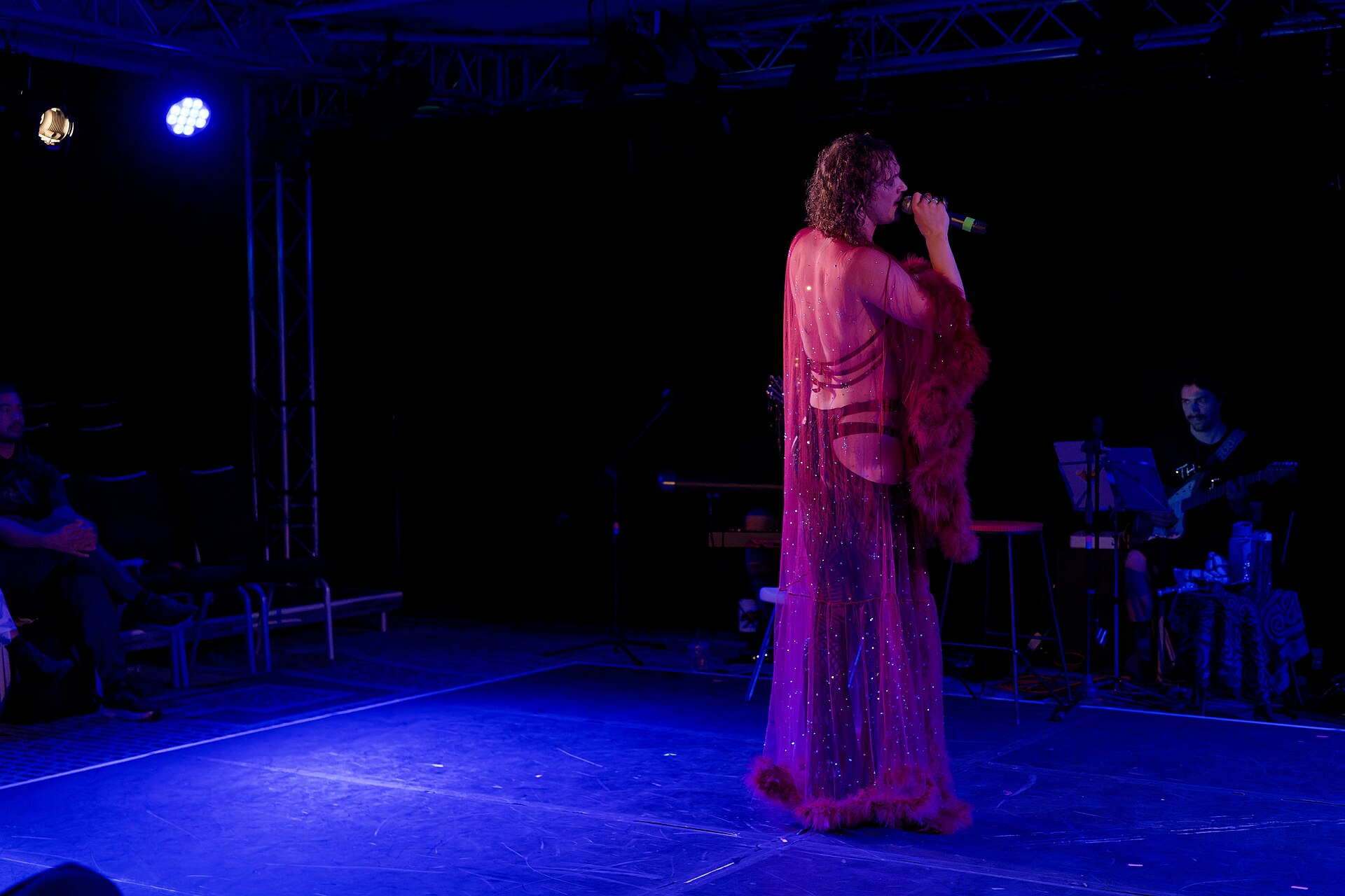 The show Sex, Camp, Rock 'N Roll at the 2024 Edinburgh Festival Fringe, featuring Ryan Patrick, diva-duo The K*ntz!, and rock band The Gruntz!.