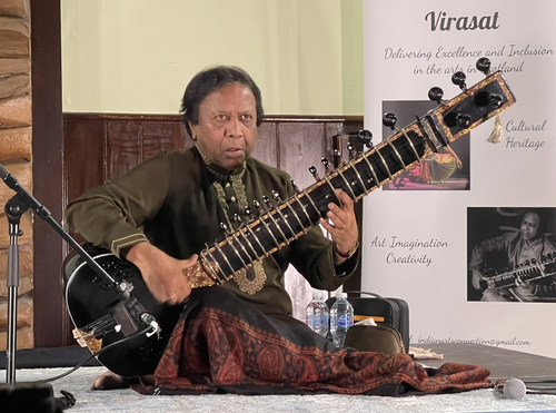 Sitar maestro Shahid Parvez Khan in Edinburgh 2026