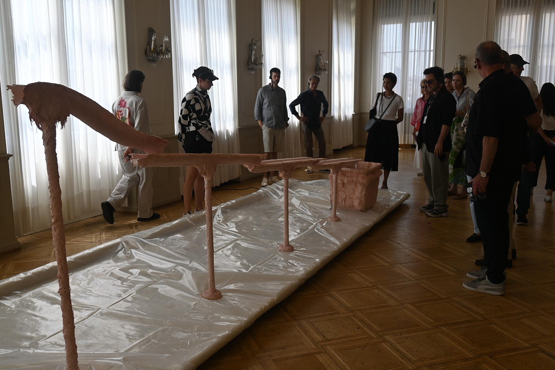 Shahryar Nashat's Bleeding Precious at Art Basel 2025 Parcours