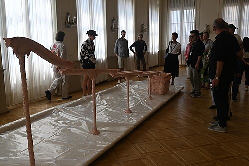 Shahryar Nashat's Bleeding Precious at Art Basel 2025 Parcours