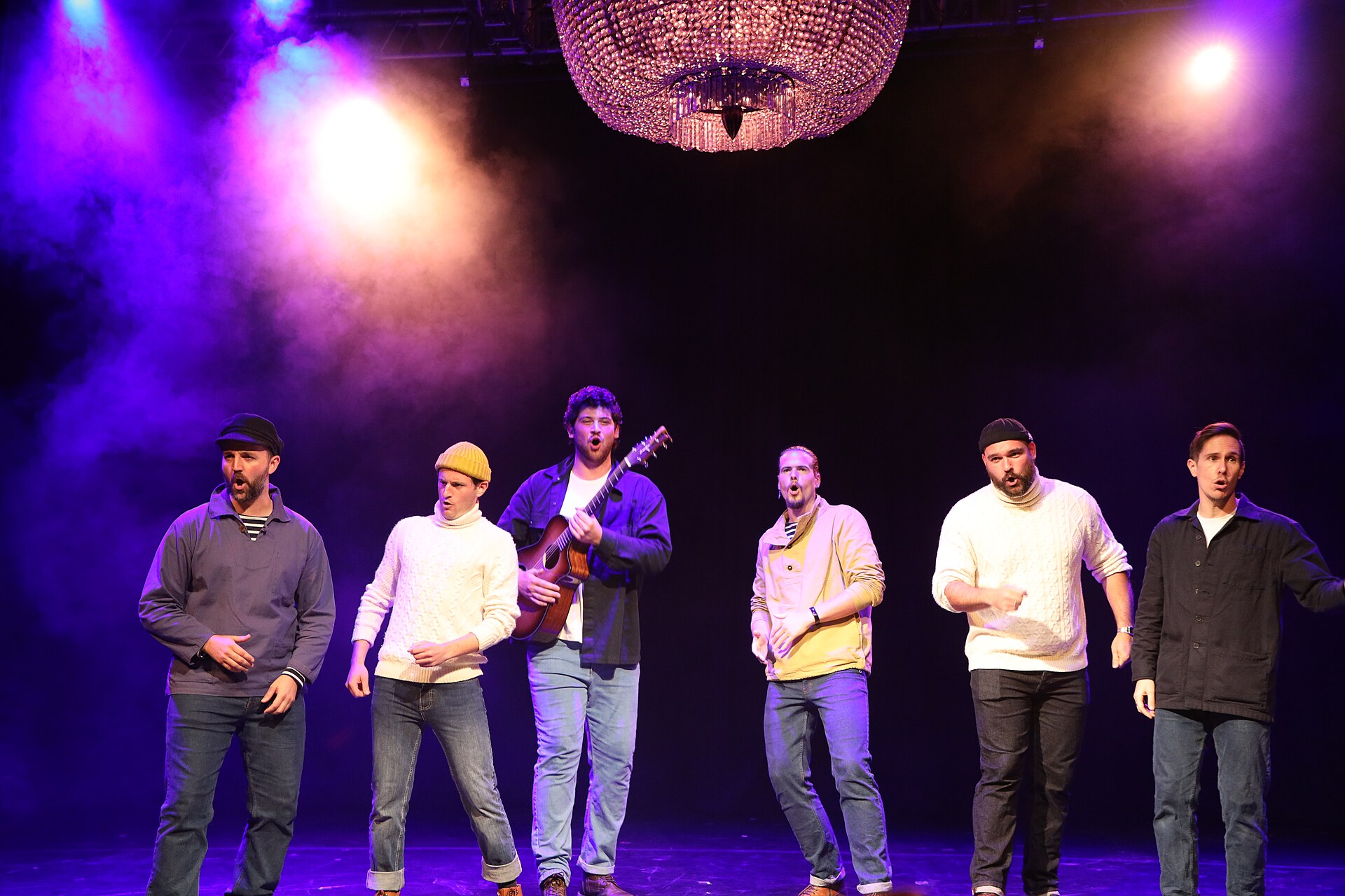 Shantify, a musical group, at the 2024 Edinburgh Festival Fringe in the show, Shantify: The Show.