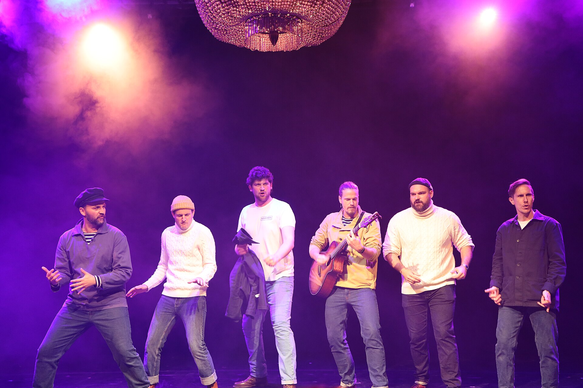 Shantify, a musical group, at the 2024 Edinburgh Festival Fringe in the show, Shantify: The Show.
