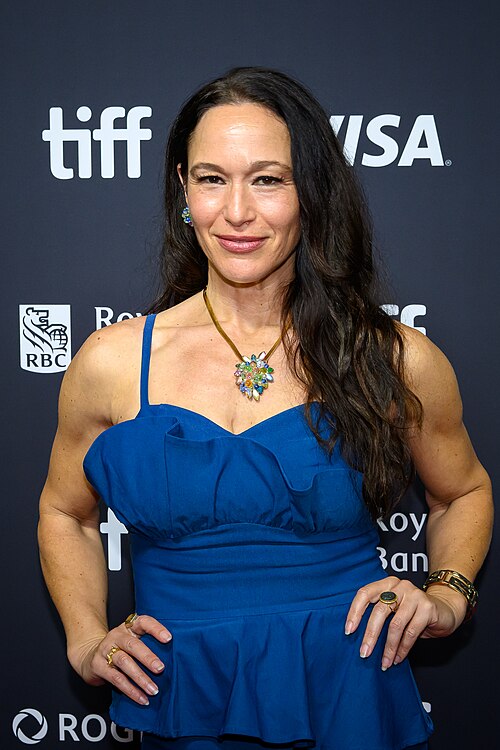 Sharon Taylor at the screening of The Liberation at the 2026 Toronto International Film Festival.