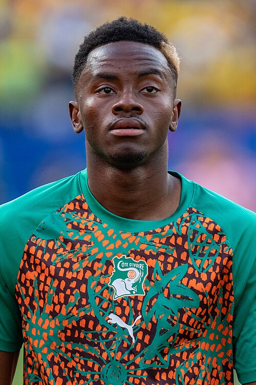 Simon Adingra during Côte d'Ivoire v Ecuador on 14 June 2026 at the 2026 FIFA World Cup