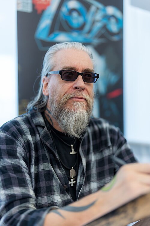 Simon Bisley, comic book artist, at Dragon Con in Atlanta Ga September 6 2026