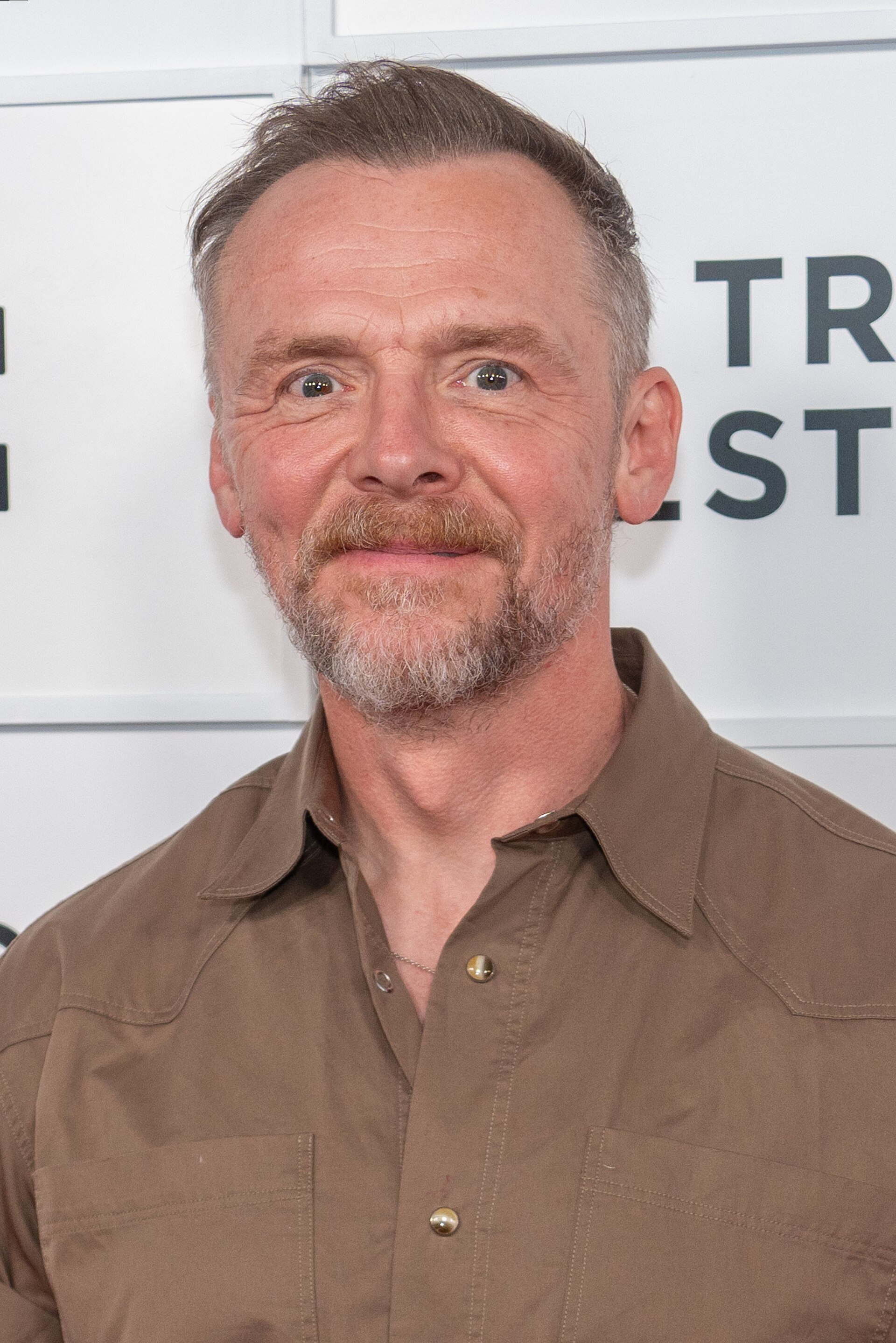 Simon Pegg during the 2026 Tribeca Festival at Taxi Driver 50th Anniversary