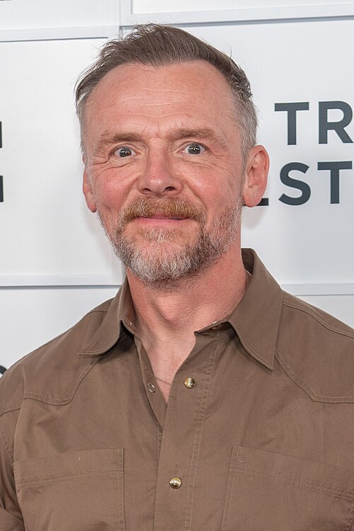 Simon Pegg during the 2026 Tribeca Festival at Taxi Driver 50th Anniversary