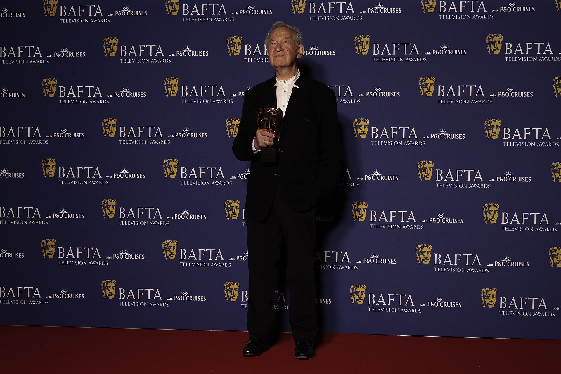 Simon Schama winning Specialist Factual show at BAFTA TV Awards May 26
