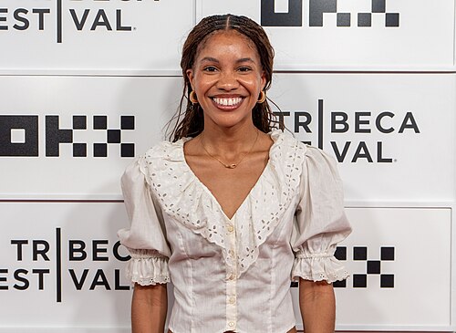 Sinclair Daniel at the premiere of "The Last Day" at the 25th Tribeca Film Festival in New York City.