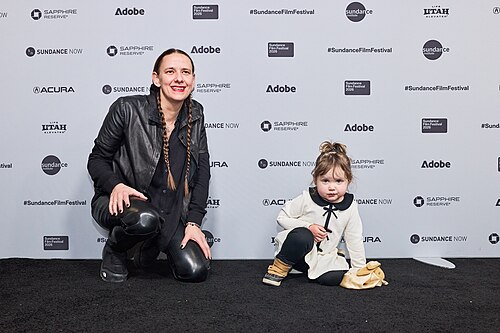 Siri Hjorton Wagner and Teodora Sundström Latev at the 2026 Sundance Film Festival for Without Kelly