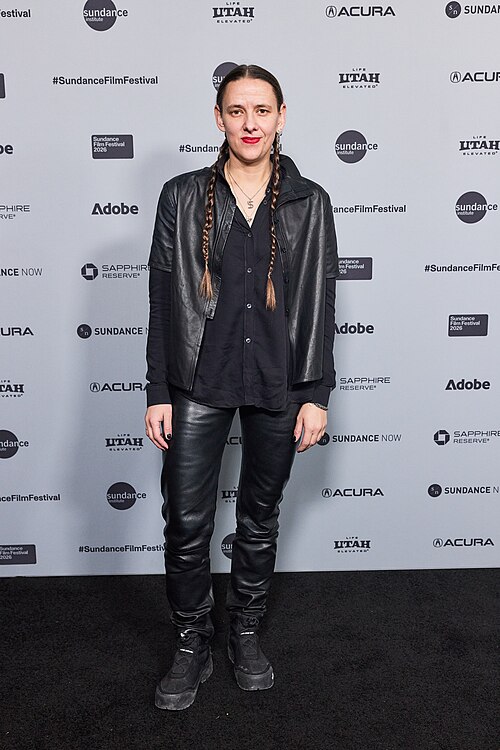 Siri Hjorton Wagner at the 2026 Sundance Film Festival for Without Kelly