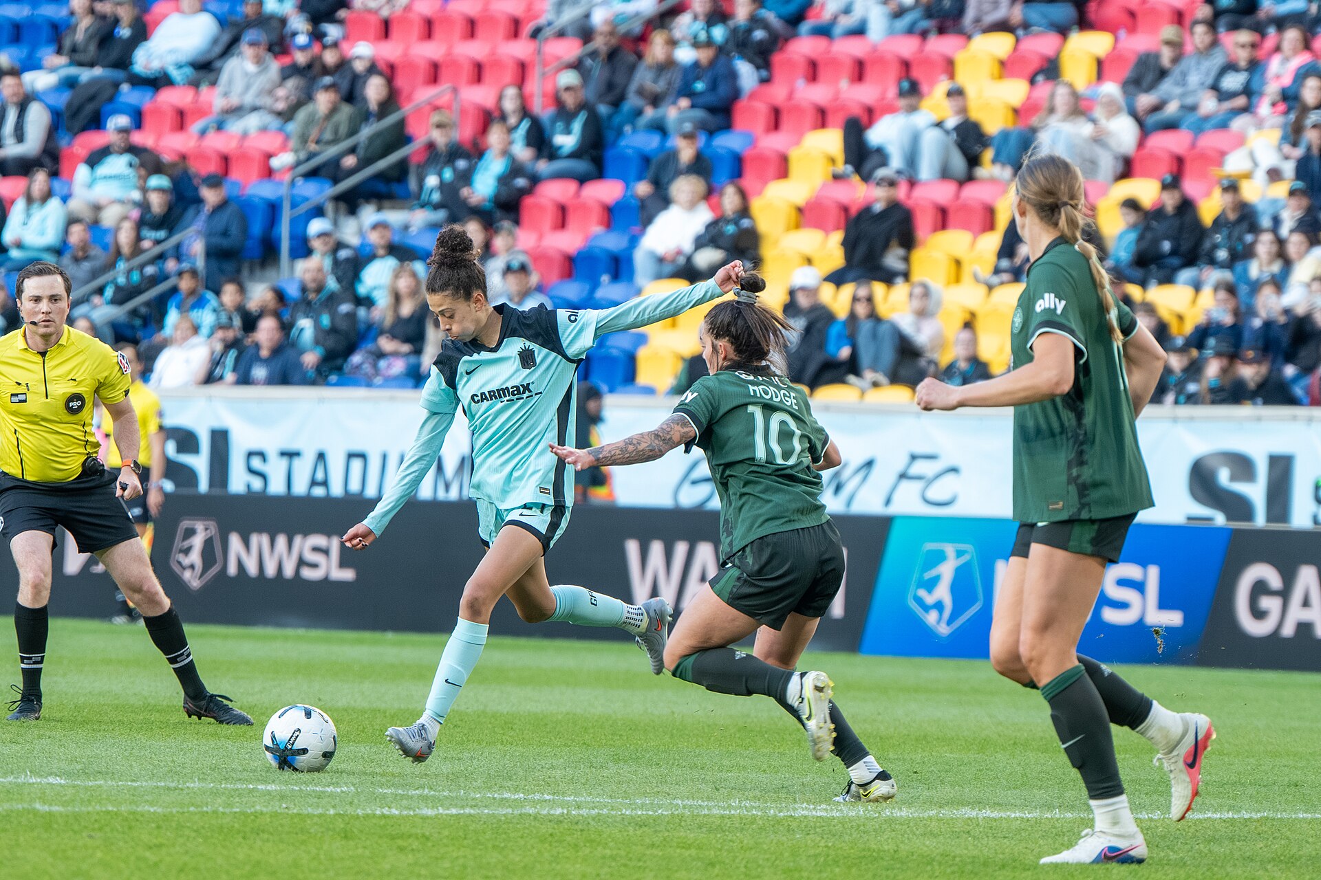 Sofia Cook during Gotham FC vs Racing Louisville on May 3, 2026