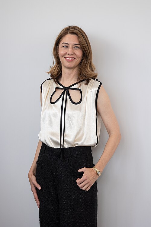 Sofia Coppola, director, at 82nd Venice International Film Festival in Venice, Italy for the film Marc.