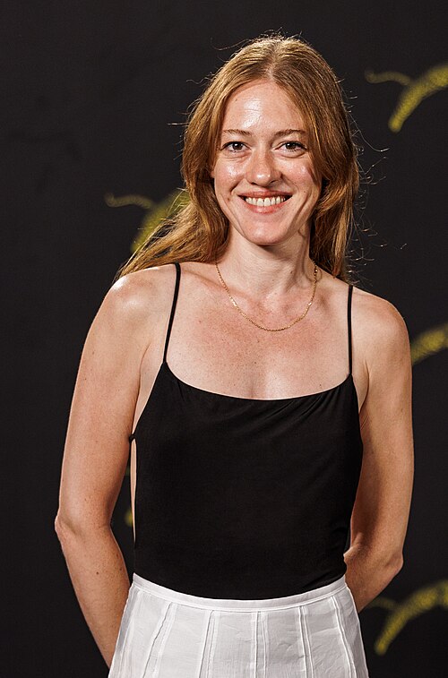 Sofia Kokkali attends "Object a" photocall during the 79th Locarno Film Festival on August 11, 2026 in Locarno, Switzerland.