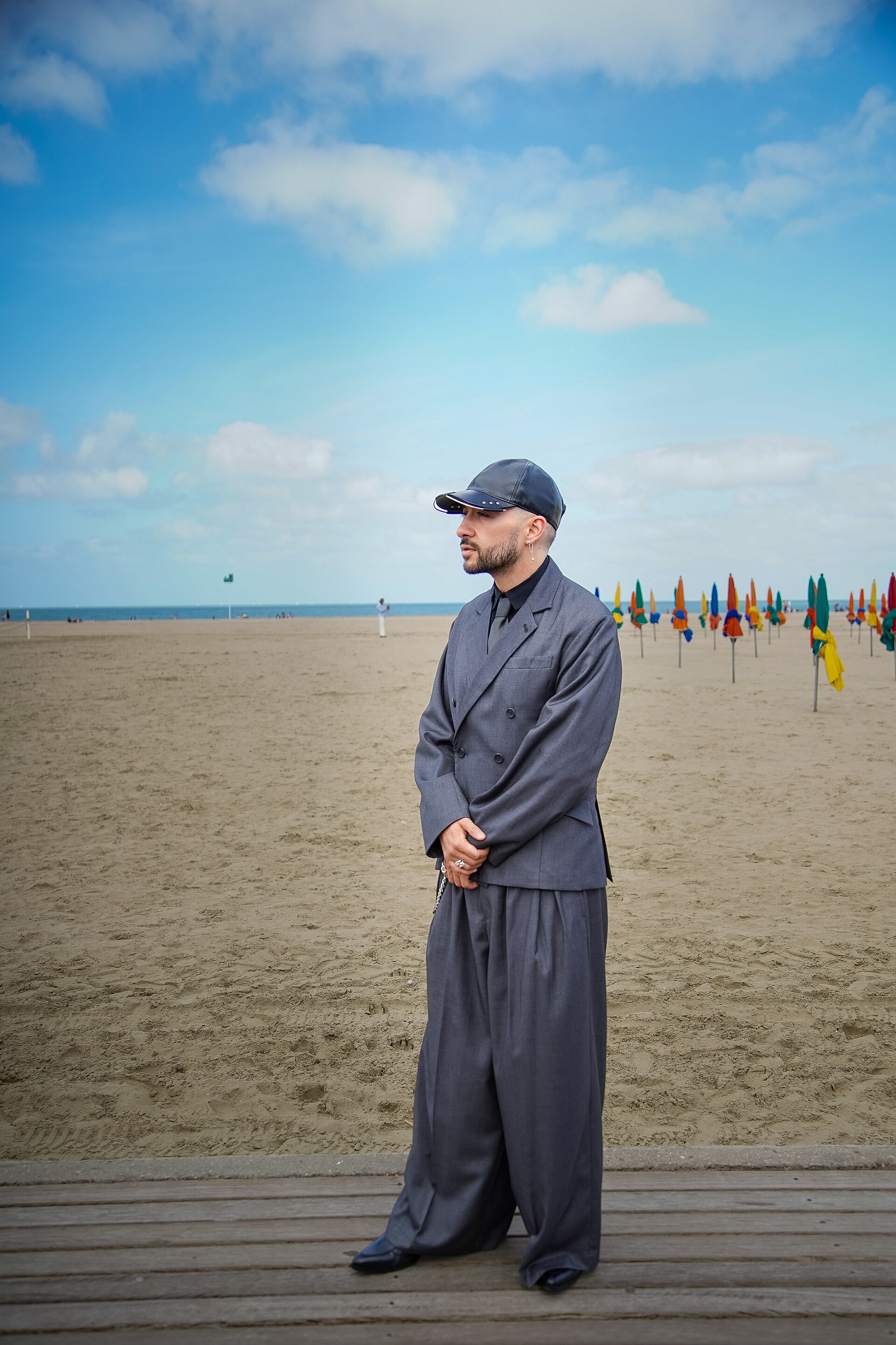 Sofiane Pamart at the Deauville American Film Festival