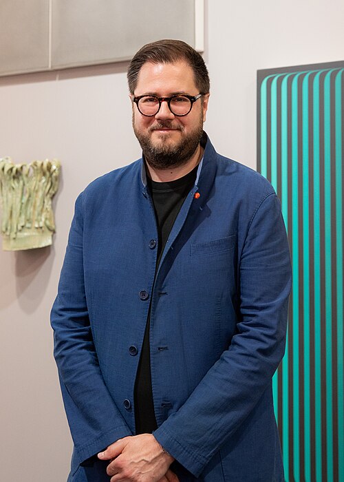 Stefan von Bartha, art gallery owner, at Art Basel 2025