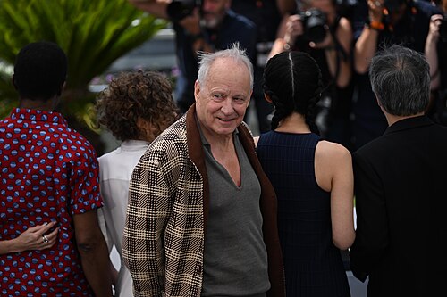 CANNES, FRANCE - MAY 12: Jury member Stellan Skarsgard at the Feature Films Jury photocalls during the 79th annual Cannes Film Festival at Palais des Festivals on May 12, 2026 in Cannes, France.