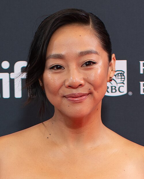Stephanie Hsu, actor in 'The Wild Robot', at the 2024 Toronto International Film Festival