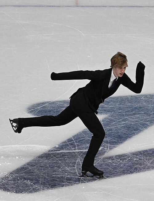 MILAN, ITALY - 07 FEBRUARY 2026: Stephen Gogolev of Canada compete during the Figure Skating Team Event Men Single Skating-Short Program at the Olympic Winter Games Milano Cortina 2026  Milano Ice Skating Arena on February 07, 2026 in Milan, Italy