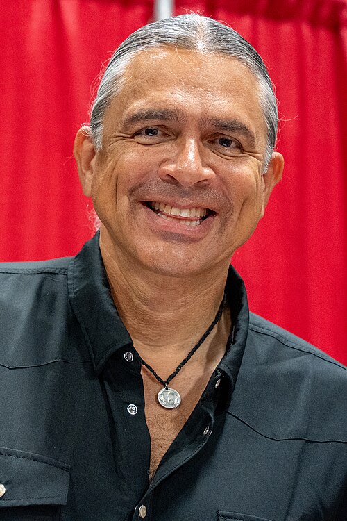 Stephen Graham Jones, author and English professor, at National Book Festival 2025, in Washington, D.C., in September 2025