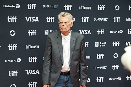 Stephen King, author, at the 2024 Toronto International Film Festival (TIFF) for the movie The Life of Chuck.