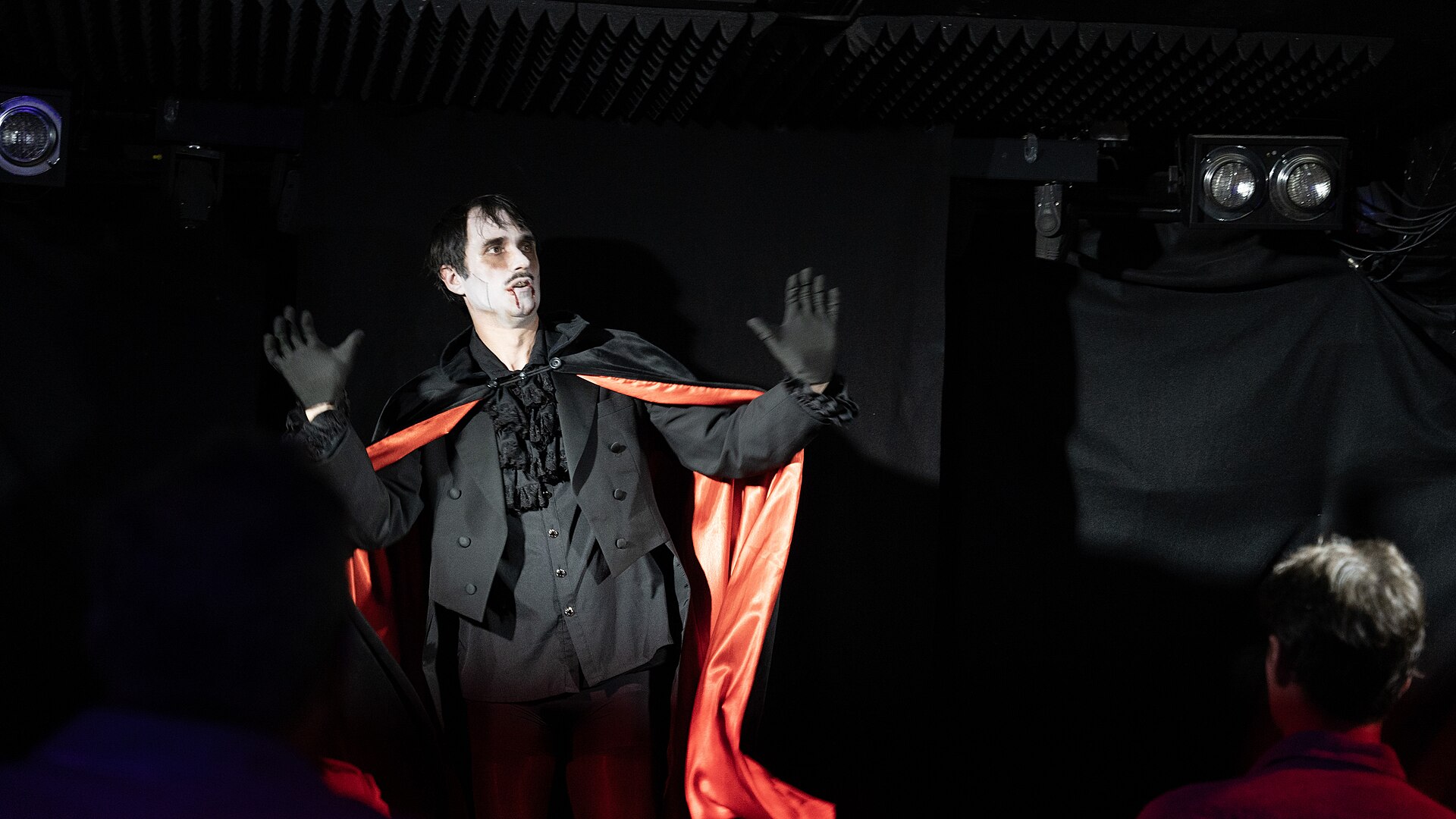 Steven Haanes at the 2024 Edinburgh Fringe Festival for The Master