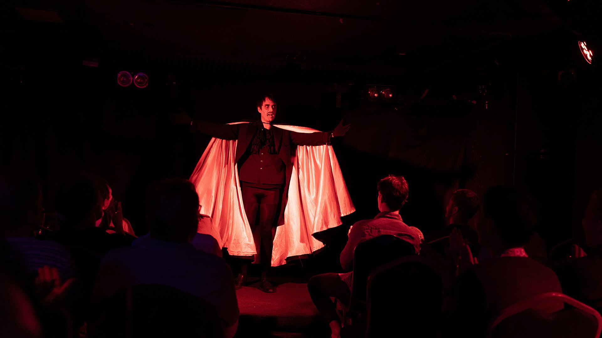 Steven Haanes at the 2024 Edinburgh Fringe Festival for The Master