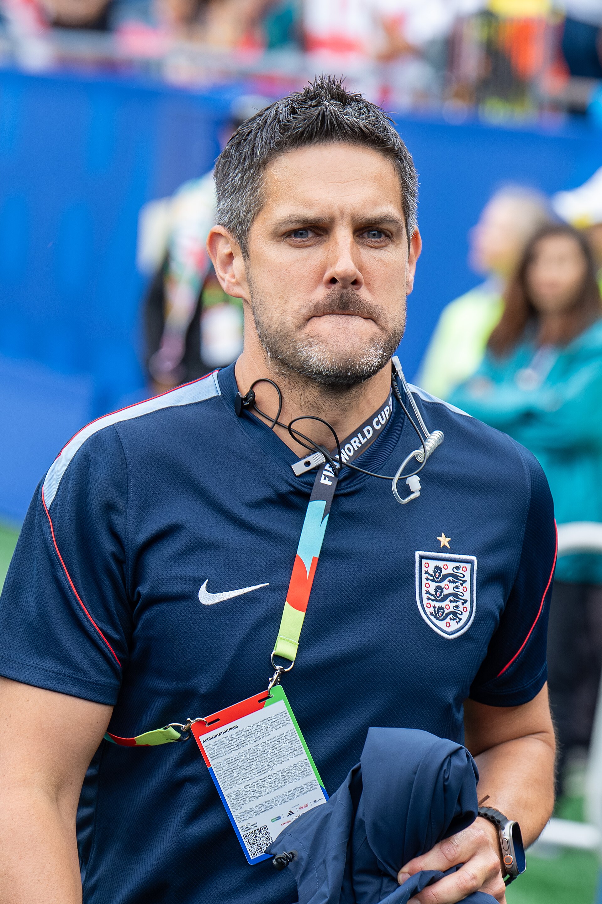 Steven Lilley during England v Ghana on 23 June 2026 at the 2026 FIFA World Cup