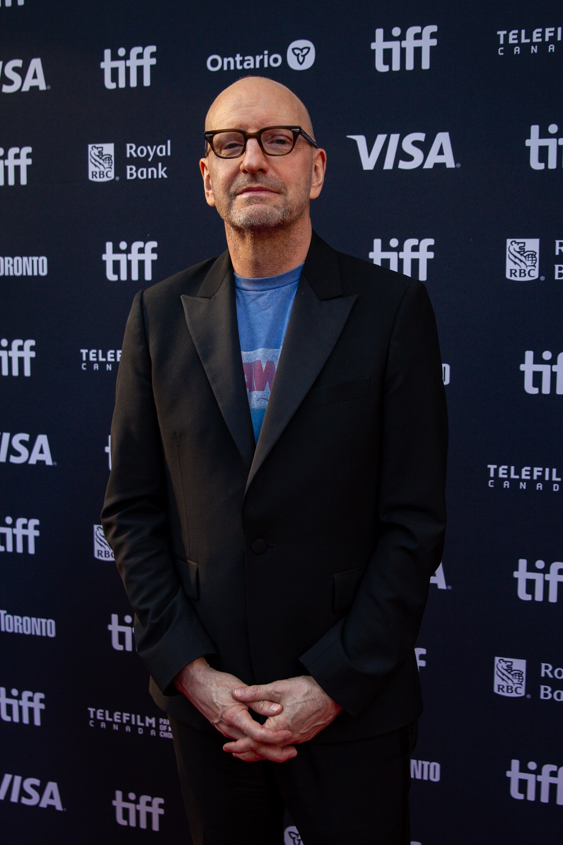 Steven Soderbergh, director, at the 2024 Toronto International Film Festival (TIFF) for the movie Presence.