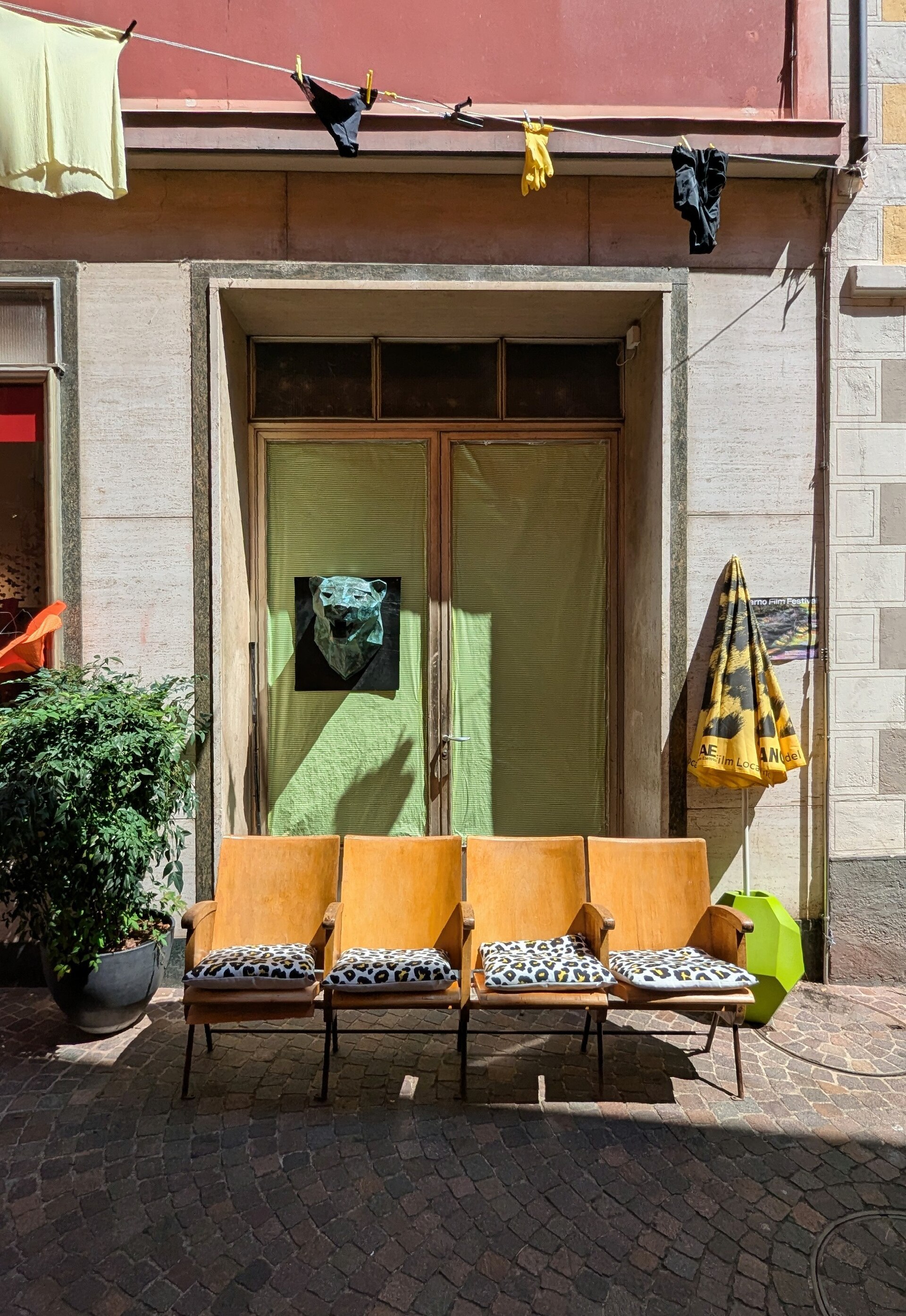Street decor, Locarno Film Festival