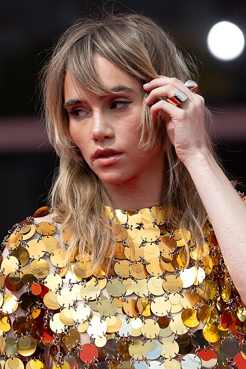 Suki Waterhouse, Model, Actress, Singer, at 82nd Venice International Film Festival in Venice, Italy for the film Broken English.
