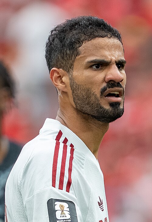 Sultan Al Brake during Canada v Qatar on 18 June 2026 at the 2026 FIFA World Cup