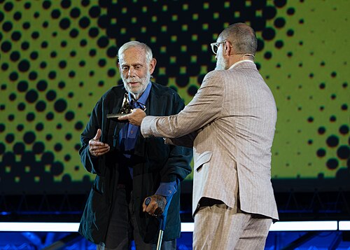 Swiss actor Jean-Luc Bideau receives a lifetime achievement award at the 79th Locarno Film Festival 2026
