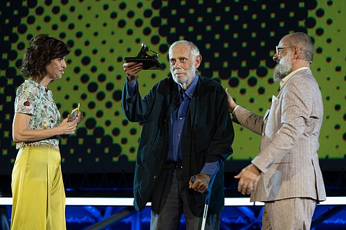 Swiss actor Jean-Luc Bideau receives a lifetime achievement award at the 79th Locarno Film Festival 2026