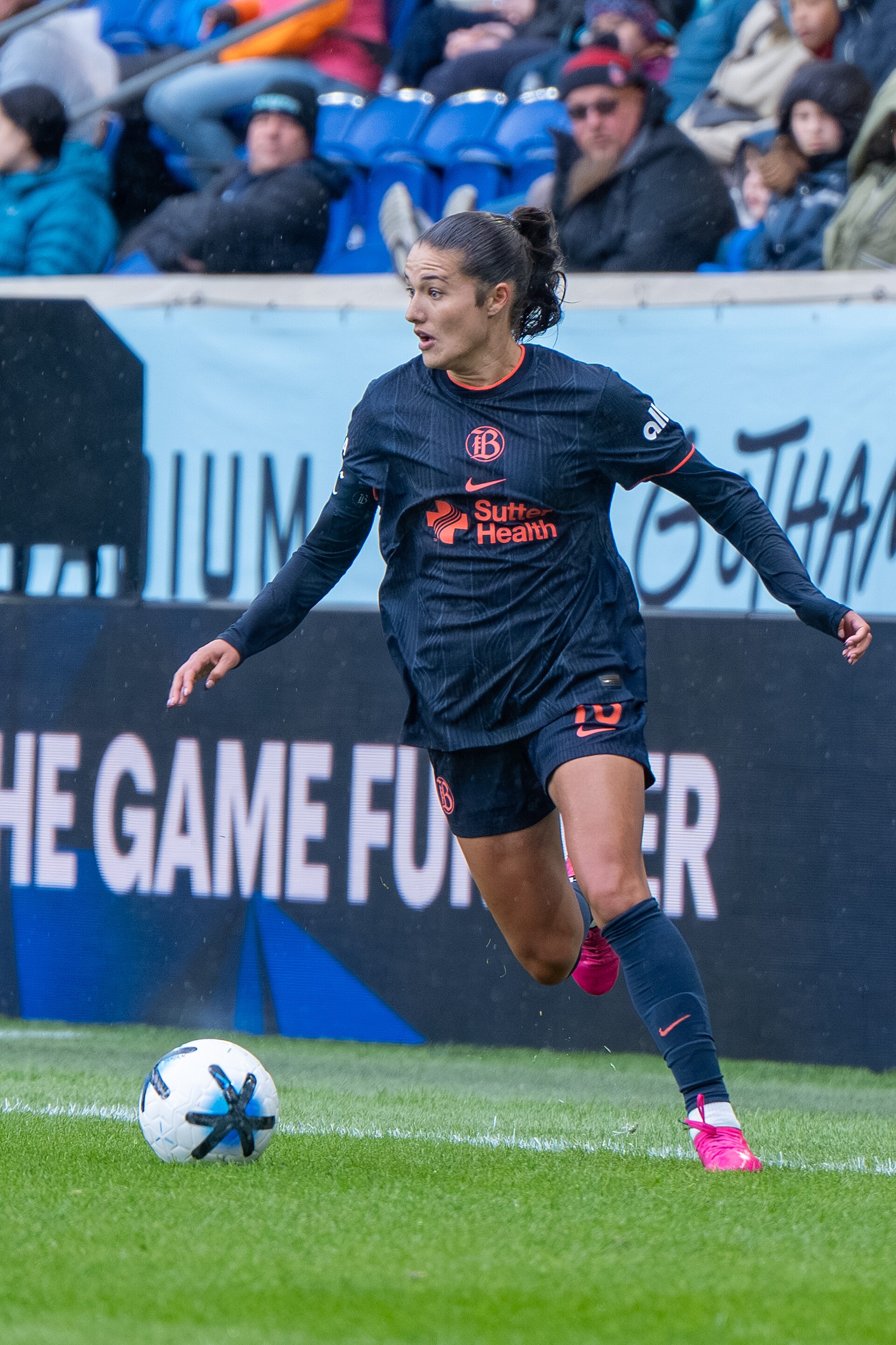 Sydney Collins during Gotham FC vs Bay FC on April 25, 2026